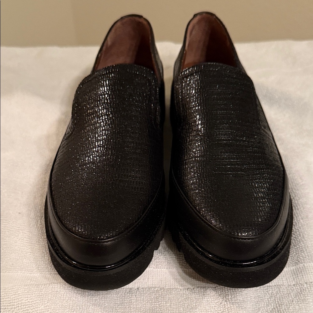Coach Black Textured women's Loafers